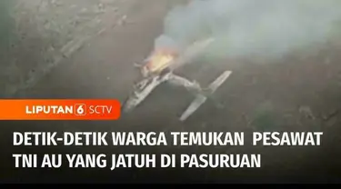 Dua pesawat Super Tucano milik Skadron Udara 21 Lanud Abdul Rachman Saleh, Kabupaten Malang, terjatuh saat melakukan misi profeciency formation flight. Warga yang menemukan lokasi jatuhnya pesawat, sempat merekam detik-detik saat pesawat meledak.