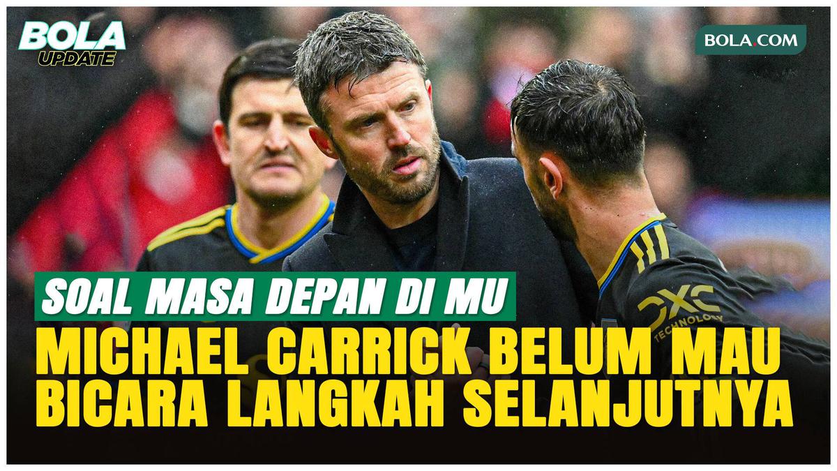Michael Carrick Bungkam Soal Masa Depannya di Manchester United