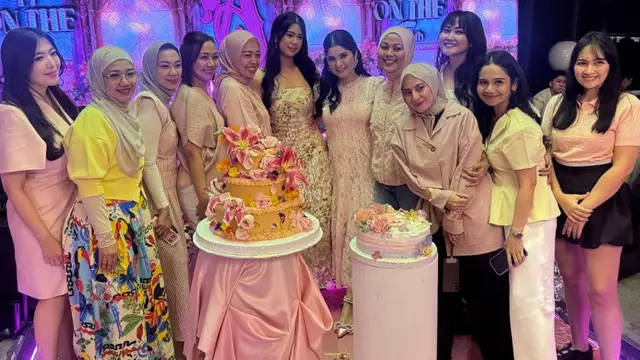 Almira Yudhoyono saat Pesta Ulang Tahun Sweet Seventeen.