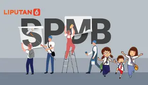 Banner Grafis Bocoran PPDB 2025 Diubah Jadi SPMB&nbsp;(Liputan6.com/Abdillah)