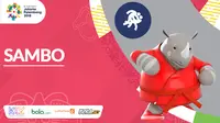 Logo Cabang Baru Asian Games 2018_Sambo (Bola.com/Adreanus Titus)