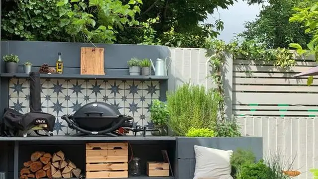 Desain Dapur Minimalis Sederhana di Desa dengan Tempat Bersantai