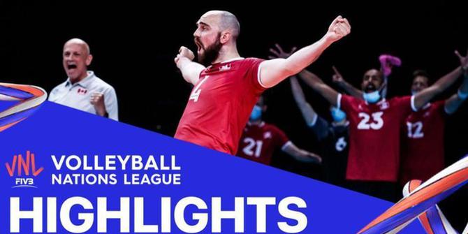 VIDEO: Highlights Volleyball Nations League, Tim Putra Iran Bungkam Tuan Rumah Italia 3-1
