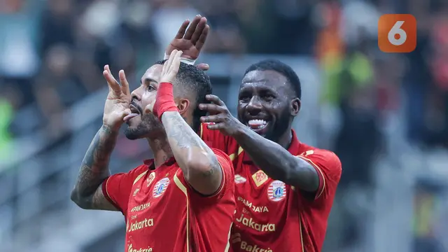 Foto: Macan Kemayoran Ngamuk, Persija Lumat Persita di BRI Super League