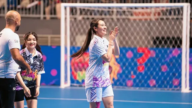 Aaliyah Massaid main futsal (Instagram/aaliyah.massaid)