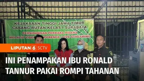 VIDEO: Ibu Ronald Tannur Jadi Tersangka Suap Hakim Pengadilan demi Kebebasan Putranya