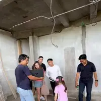 Potret perkembangan rumah baru Samuel Zylgwyn (Sumber: Instagram/samuel_zylgwyn dan Instagram/frandaaa87)