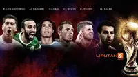 Infografis Daftar Top Scorer Kualifikasi Piala Dunia 2018 (Liputan6.com/Trie yas)
