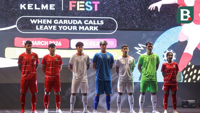 Jersey Timnas Indonesia dari Kelme
