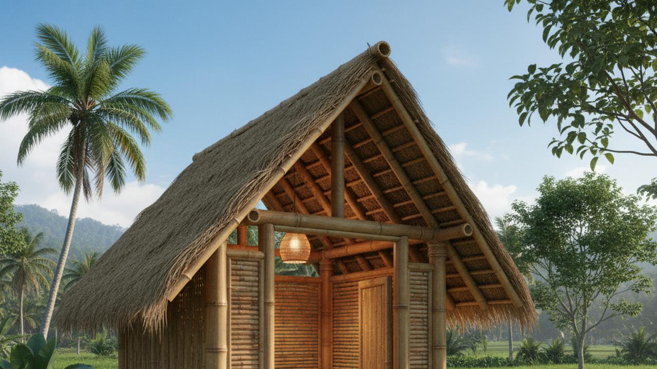 7 Desain Toilet Outdoor di Desa yang Asri tapi Tetap Indah, Perpaduan ...