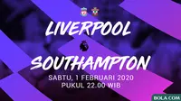 Premier League - Liverpool Vs Southampton (Bola.com/Adreanus Titus)