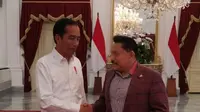 Mantan Kepala Badan Intelijen Negara (BIN) AM Hendropriyono Saat Menemui Presiden Jokowi di Istana Kepresidenan, Jakarta, Rabu (28/8/2019). (Foto: Istimewa)