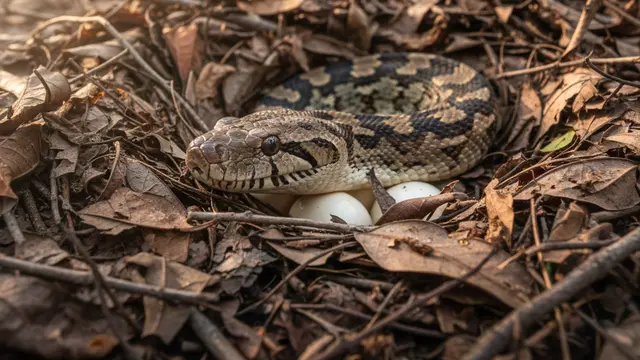 Cara Membedakan Sarang Ular dan Sarang Biawak