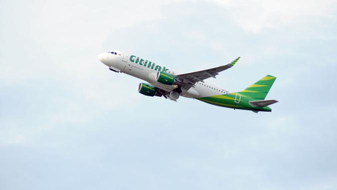 Pesawat Citilink (Liputan6.com/Helmi Fithriansyah)