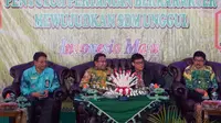 Penyuluhan pertanian di Kabupaten Banjar.