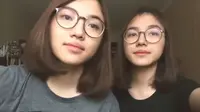 Melisha Sidabutar dan Melitha Sidabutar. (Tangkapan Layar YouTube/  melithatricia)