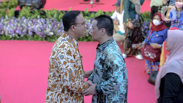 Acara Perpisahan Gubernur DKI Jakarta Anies Baswedan