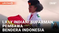 Sosok Lilly Indiani Suparman Wenda, Pembawa Bendera Merah Putih