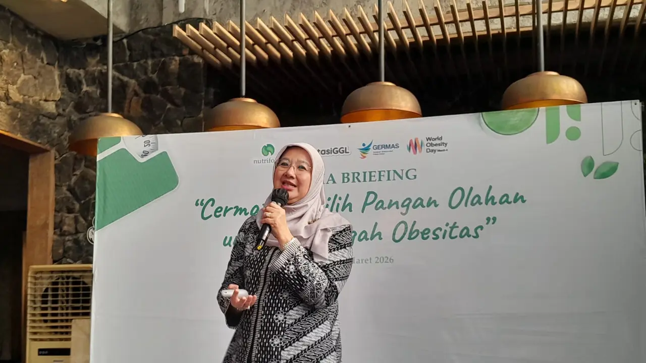 Direktur Pencegahan dan Pengendalian Penyakit Tidak Menular Kementerian Kesehatan RI, dokter Siti Nadia Tarmizi tentang pengurangan gula garam dan lemak di bulan puasa Ramadan.