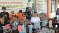 Dua pelaku pembobol ATM di Indomaret Lateng Banyuwangi ditangkap Polisi di Yogyakarta (Istimewa)
