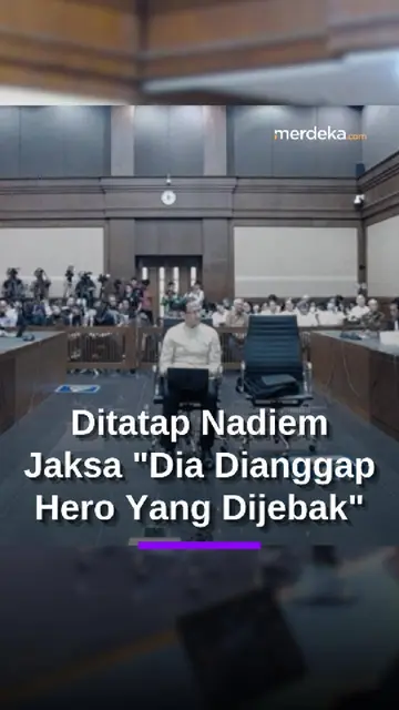 Ditatap Tajam Nadiem, Jaksa Sindir: Dia Dianggap Hero yang Dijebak, Mencitrakan Diri Sebagai ...