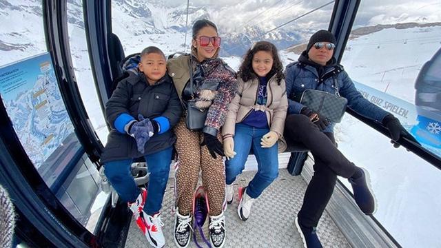 10 Potret Krisdayanti dan Keluarga Liburan ke Eropa, Curi Perhatian