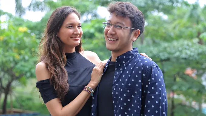 Nadine Chandrawinata dan Dimas Anggara