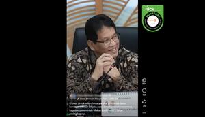 Tangkapan layar klaim video Menkeu Purbaya menyampaikan memberi bantuan sebesar Rp 50 juta yang beredar di Facebook. Simak faktanya.