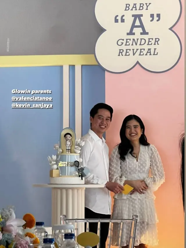 Momen Gender Reveal Valencia Tanoe