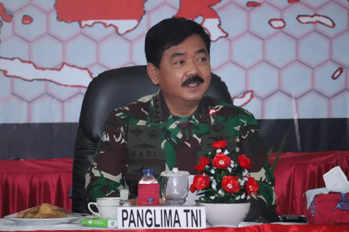 Panglima TNI Marsekal Hadi Tjahjanto