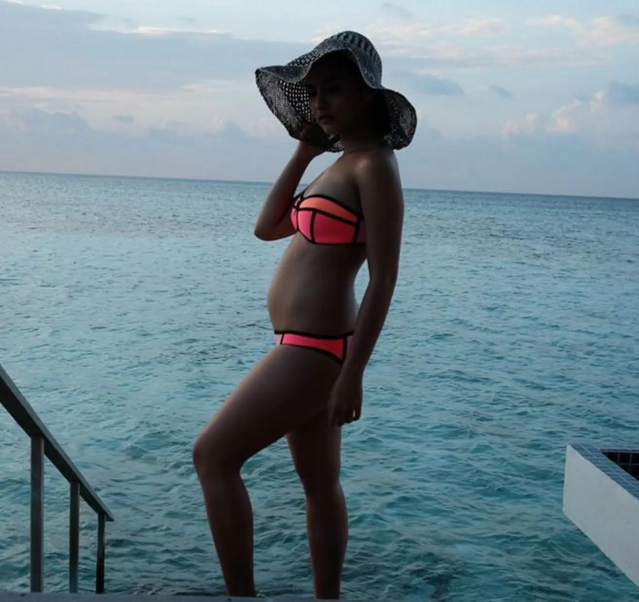 Chelsea Olivia hamil muda. (Intansgram @chelseaoliviaa)