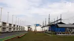 Suasana Pembangkit Listrik Tenaga Gas (PLTG) Jakabaring yang terletak di Palembang, Sumatera Selatan, Jumat (9/2). PLTG Jakabaring merupakan salah satu infrastruktur pendukung Asian Games 2018. (Liputan6.com/Agustina)