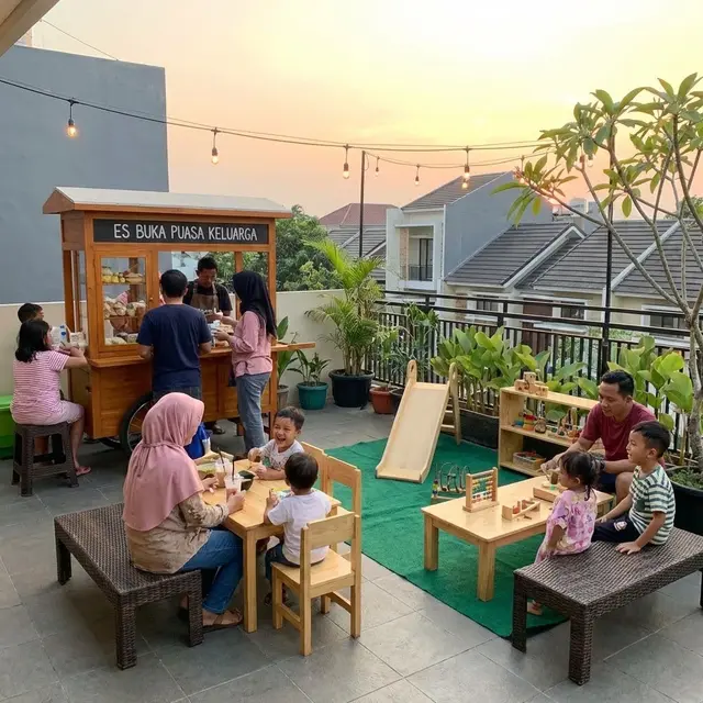 Ide Teras Rumah untuk Jualan Es saat Buka Puasa 2026
