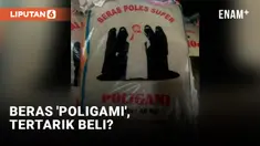 Viral! Beras Merk Poligami, Tertarik Beli?