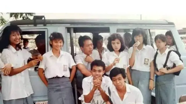 Lawas Banget, Potret Anak Sekolah Zaman Dulu Ini Bikin Nostalgia