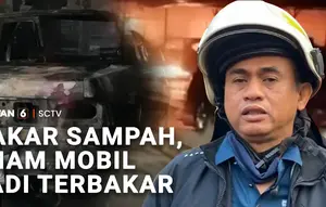 Bakar Sampah, Enam Mobil Jadi Terbakar