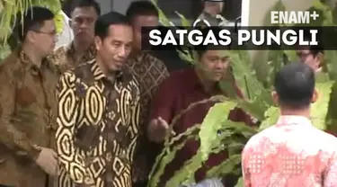Jokowi menyatakan Tim Sapu Bersih Pungli akan segera datang jika mendengar laporan adanya pungutann liar atau Pungli.