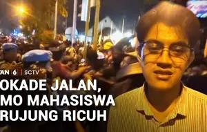 Demo Sampai Malam Berujung Ketegangan, Massa di Jogja Kritik Pemerintah