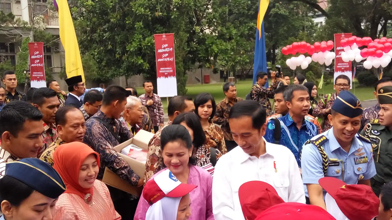 Presiden Jokowi di Yogyakarta