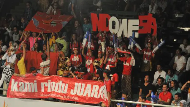 Suporter Bulutangkis Indonesia