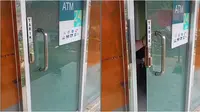 Penampakan depan rumah yang mirip banget ruangan mesin ATM, pas dibuka isinya bikin melongo. (Sumber: TikTok/luckyadipraja90)