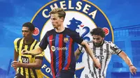 Chelsea - Jude Bellingham, Frenkie De Jong, Manuel Locatelli (Bola.com/Adreanus Titus)