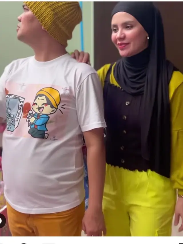 Perayaan ultah Indra Bekti ke-45 bersamaan dengan sang putri kedua Amabell (Foto: IG indrabekti)