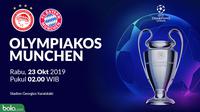 Liga Champions - Olympiakos Piraeus Vs Bayern Munchen (Bola.com/Adreanus Titus)