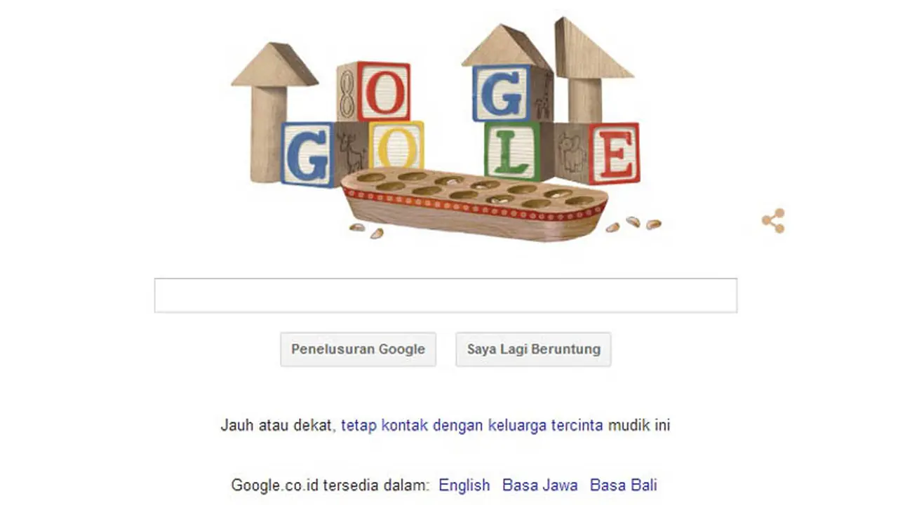 Doodle Meriahkan Hari Anak Nasional dengan Permainan Congklak