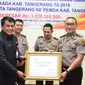 Polresta Tangerang mengembalikan sisa dana pengamanan Pilkada Kabupaten Tangerang yang dilaksanakan pada Juni 2018 lalu