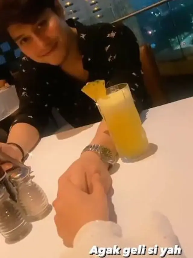 6 Momen Lesty Kejora dan Rizky Billar Dinner Mewah, Romantis