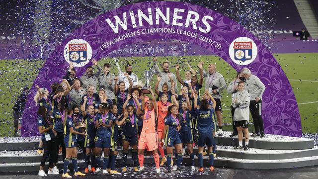 FOTO: Kalahkan Wolfsburg, Lyon Juara Liga Champions Wanita 2020