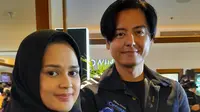 Cut Meyriska dan Roger Danuarta menghadiri gala premier Onward di Senayan City Jakarta, Kamis (27/2/2020).