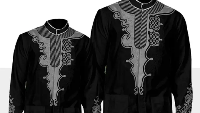 Baju Koko Black Panther (Sumber foto: Bukalapak)